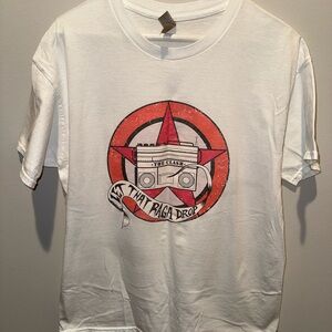 The Clash Let the Raga Drop - White Shirt - Large